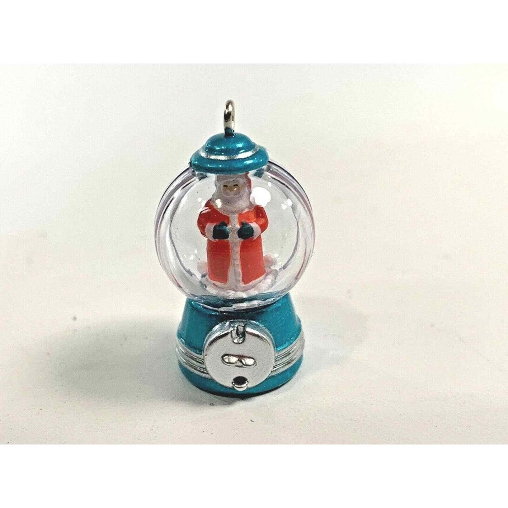 Hallmark 2016 Keepsake Ornament GUMBALL SANTA Miniature Repaint